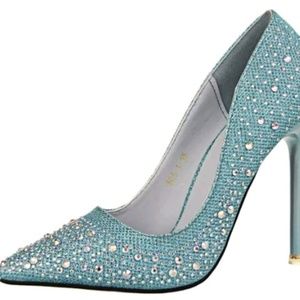 Classic embellished stiletto